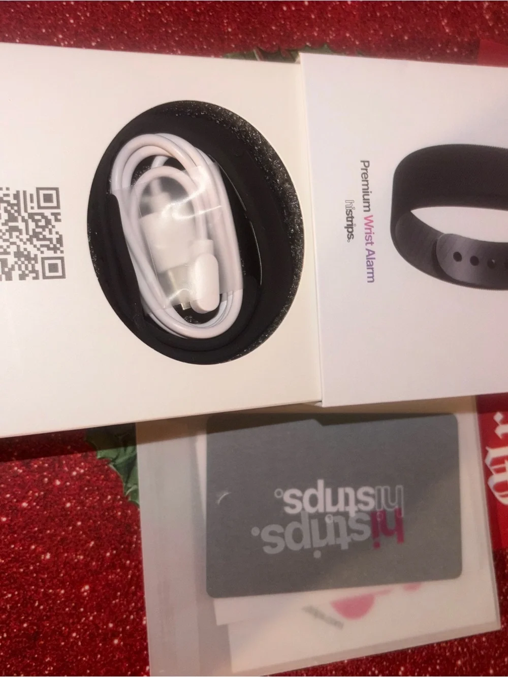 Premium Wrist Alarm Band - Gray